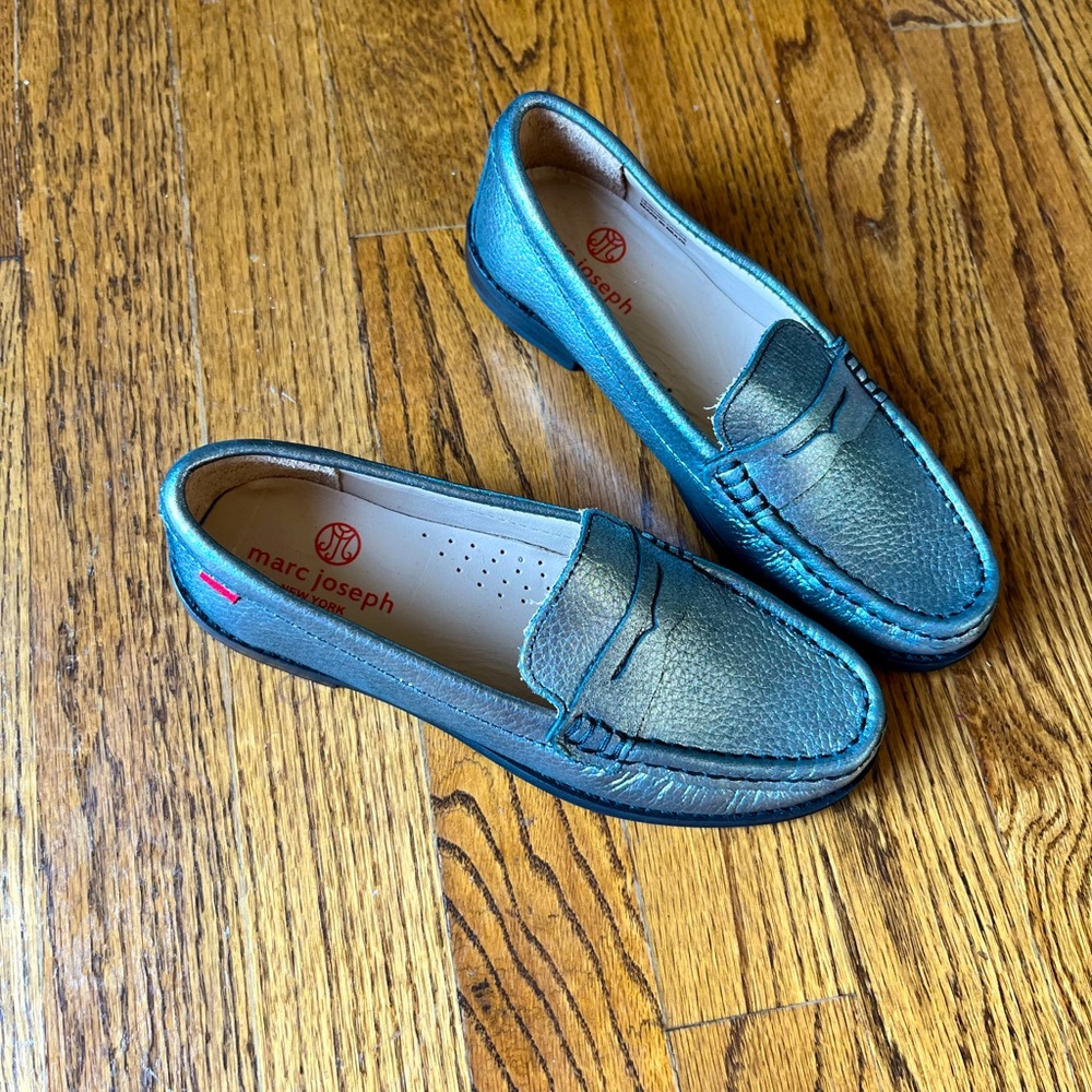 Boys size 13.5 Marc Joseph loafers. NWOT.
